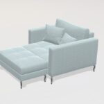 Opera SP1 Armchair & Footstool