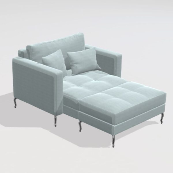 Opera SP12 Armchair & Footstool