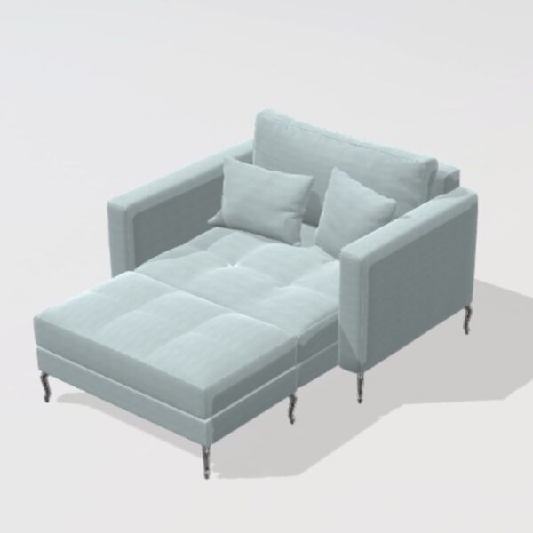 Opera SP2 Armchair & Footstool