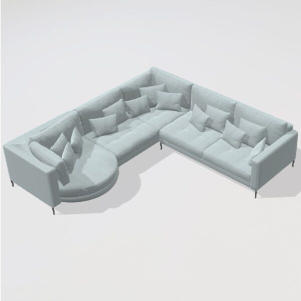 Opera Y1+RJ1+MBX2b Corner Sofa
