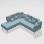 Pacific AZ2 + BL2 Corner Sofa