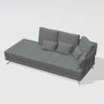 Pacific AZ2 Chaise Longue Module