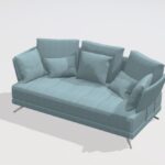 Pacific B 3 Seater Sofa