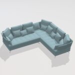 Pacific BL1 + A Corner Sofa