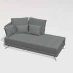 Pacific BZ1 Chaise Longue Module