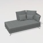 Pacific BZ2 Chaise Longue Module