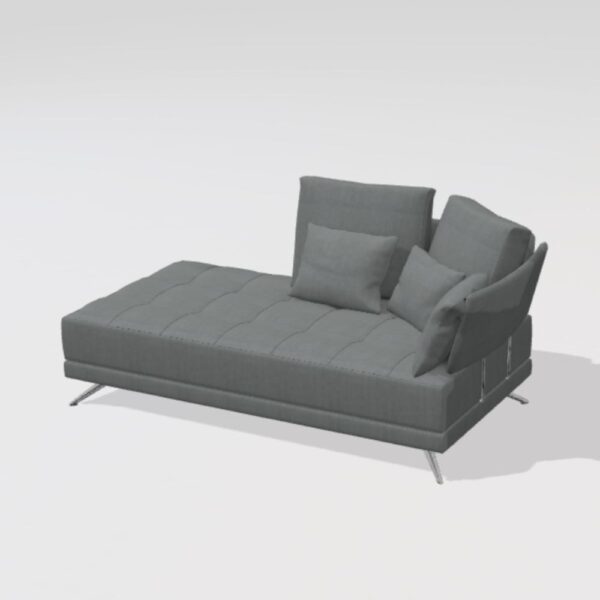 Pacific BZ2 Chaise Longue Module