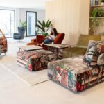 Teseo corner sofa from Fama