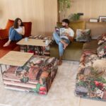 Teseo corner sofa from Fama