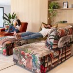 Teseo corner sofa from Fama