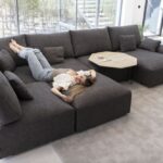 Teseo corner sofa from Fama