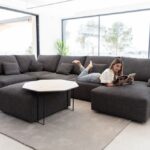Teseo corner sofa from Fama