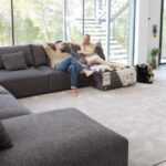 Teseo corner sofa from Fama