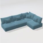 Teseo Corner Sofa A+A+C+A from Fama