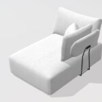 Teseo RH2 Chaise Module from Fama