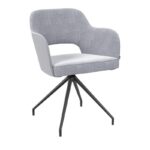 Chicago Swivel Dining Chair - Grey