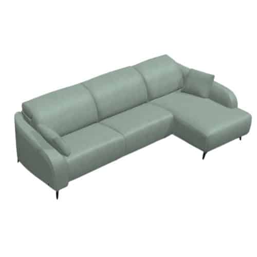 Babylon M+M+G2 Fabric chaise sofa