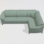 Babylon M+M+Y+M Fabric corner sofa