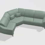 Babylon N+Z+N+N Fabric corner sofa