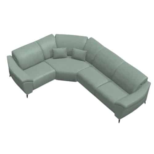 Babylon N+Z+N+N Fabric corner sofa