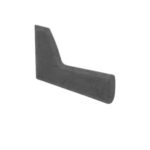 Bablyon T1 Fabric LHF Upholstered side frame