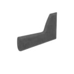 Bablyon T2 Fabric RHF Upholstered side frame