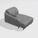 Babylon G1 Fabric Chaise Module
