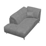 Babylon RH1 Fabric chaise module