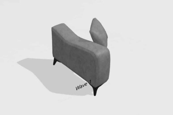 Babylon Wave W1 Fabric LHF Arm