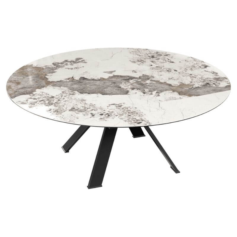 Grande Austin Extending Ceramic Dining Table from Akante - 115 -190 x 190cm - Image 3