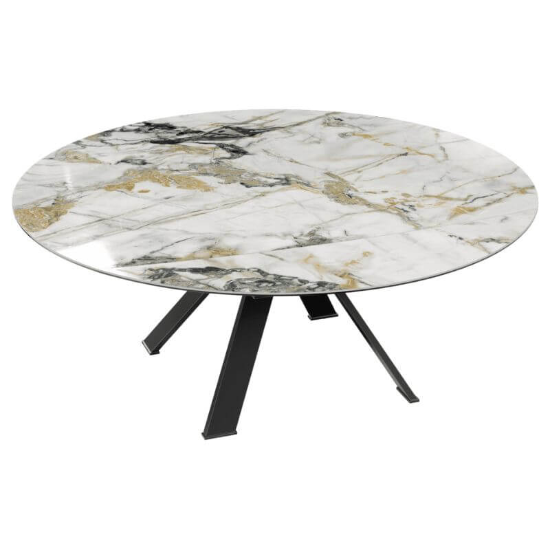 Grande Austin Extending Ceramic Dining Table from Akante - 115 -190 x 190cm - Image 5