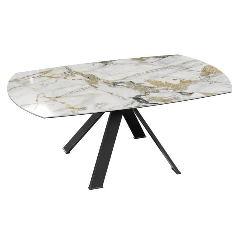 Grande Austin Extending Ceramic Dining Table from Akante - 115 -190 x 190cm - Image 4