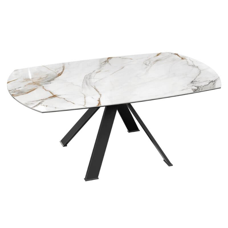Grande Austin Extending Ceramic Dining Table from Akante - 115 -190 x 190cm - Image 6