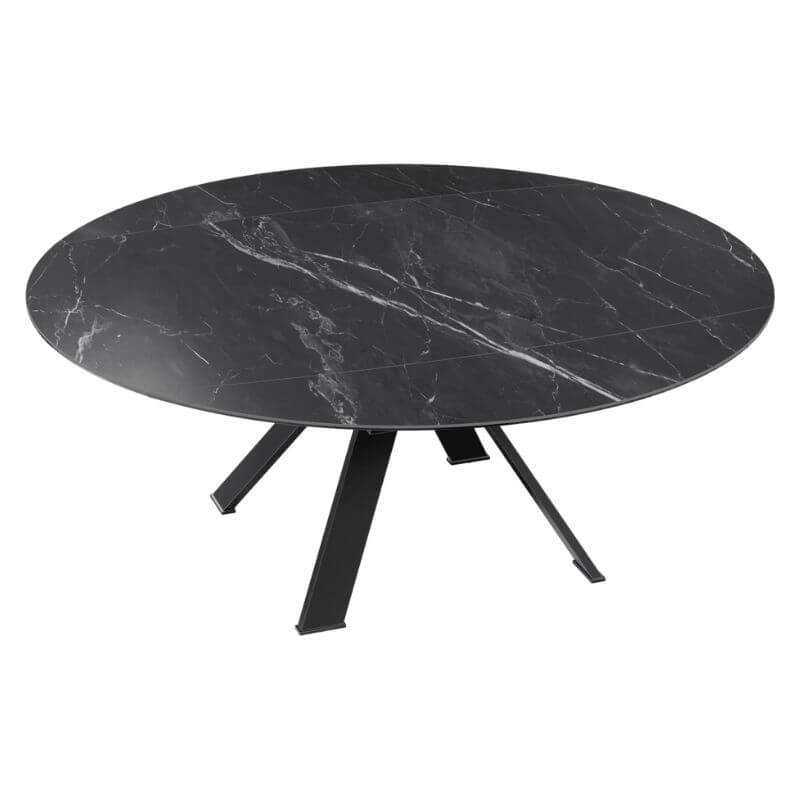 Grande Austin Extending Ceramic Dining Table from Akante - 115 -190 x 190cm - Image 9