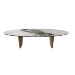 Goliath Coffee Table with Bronze legs & Doro Marble Top