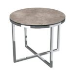 Talia Side Table Argile Ceramic