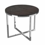 Talia Side Table stainless steel - Steel Ceramic