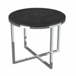 Talia Side Table stainless steel - Titanium Ceramic