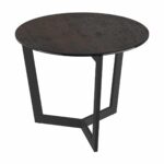 Tamara Laque Side Table - Steel Ceramics