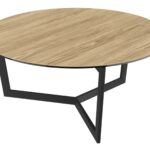 Tamara laque coffee table - Ceramic Clear Oak