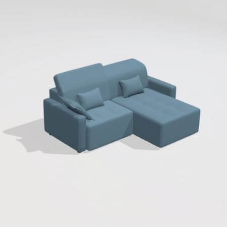 Paradis 2L+2A 3 seater sofa from Fama