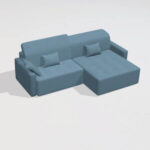 Paradis 2L+2AX large sofa from Fama
