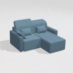 Paradis 2L+2B 2 seater sofa