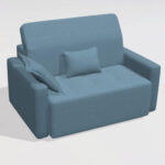 Paradis 2L + AX snuggler sofa