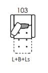 Paradis L+B+L chair