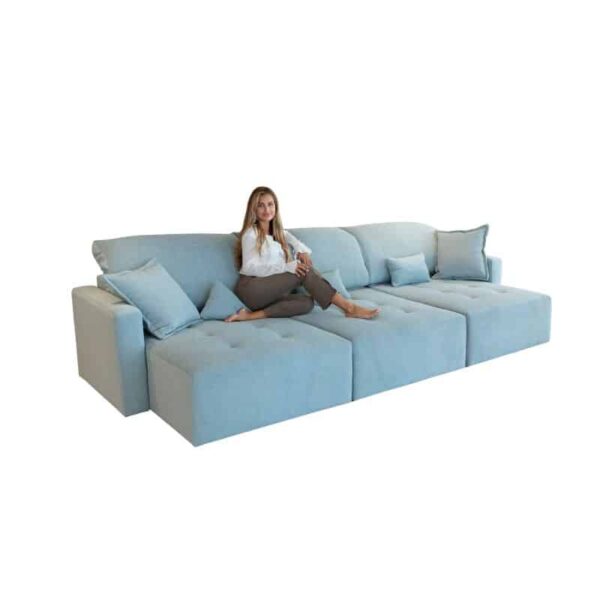 Paradis Blue Sofa