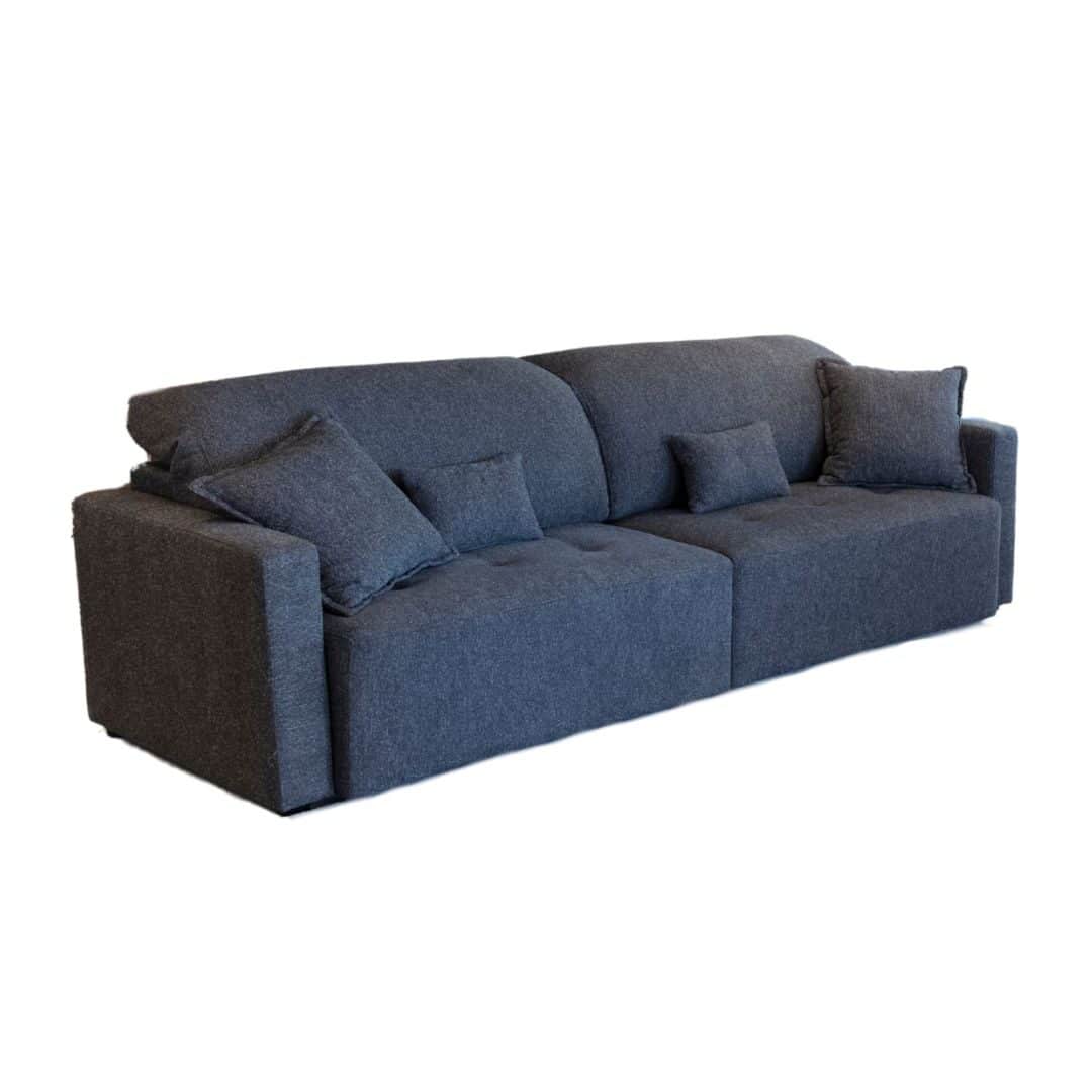 Paradis Grey Sofa with extending seat