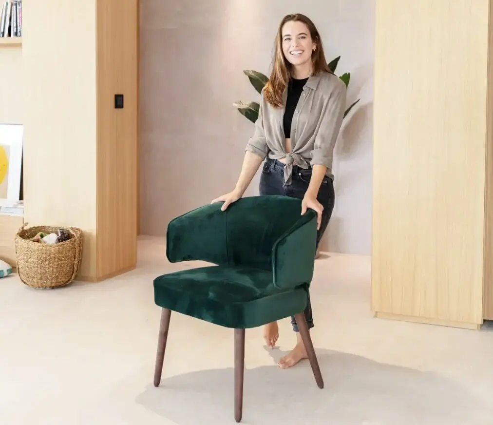 Aquarius Dining chair from Fama