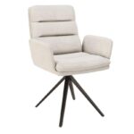 Helsinki swivel dining chair - Off-White