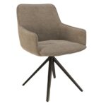 Amsterdam Swivel Dining Chair - Beige